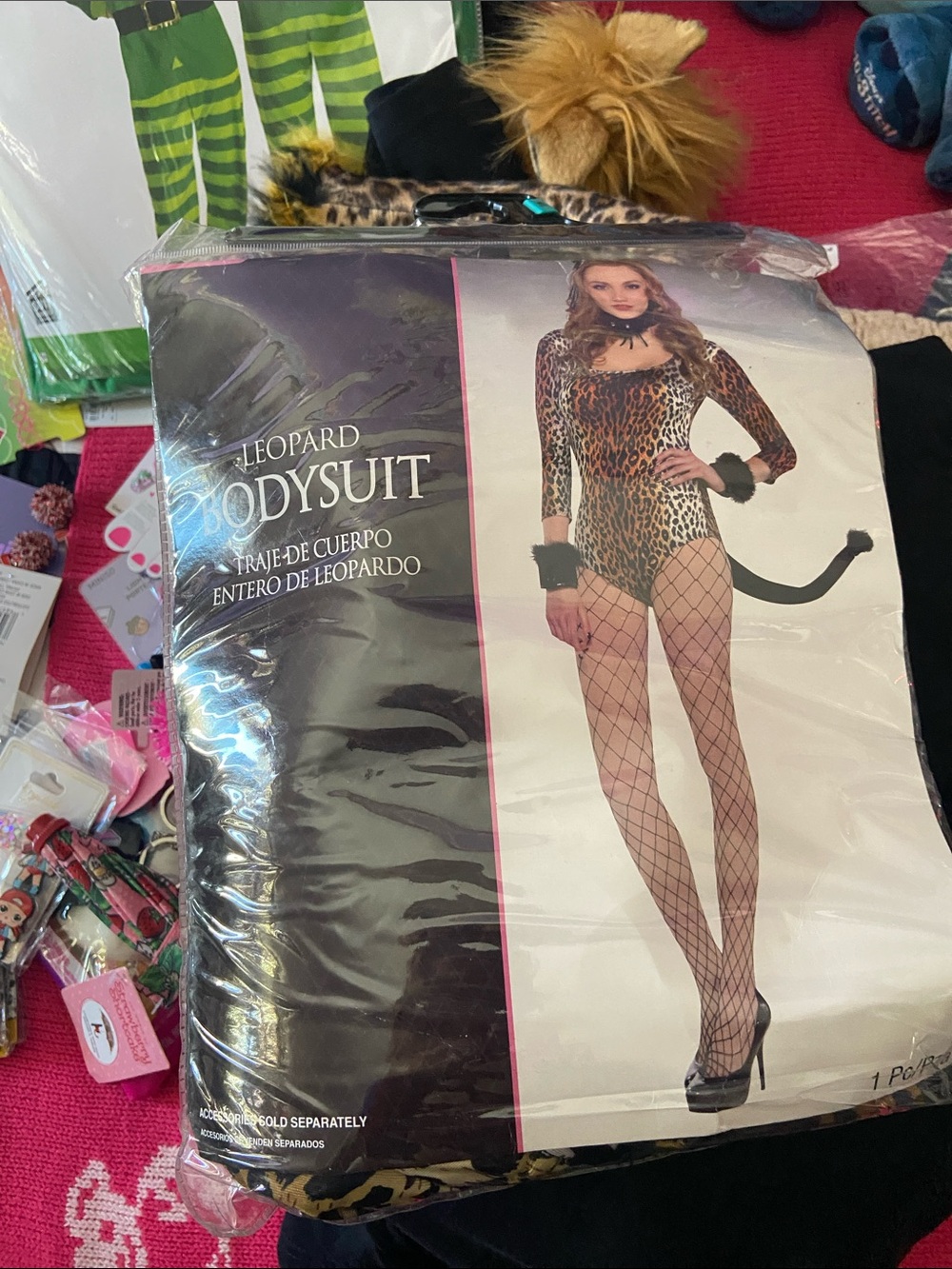 Leopard Bodysuit - Women's Leopard Print Bodysuit I added the leapard tail cuff